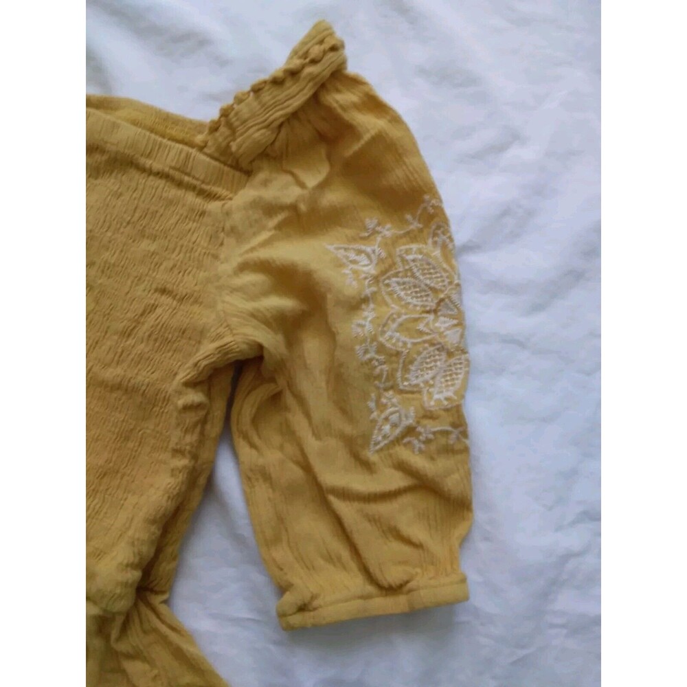 Small Lot Of 4 Girl's Size 7/8 8 10 Shirt Shorts Romper Cropped Jeans - Picture 12 of 14